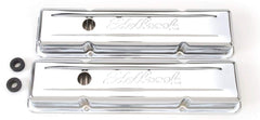 Edelbrock 4449 front profile showing low-profile fit and clean styling benefit