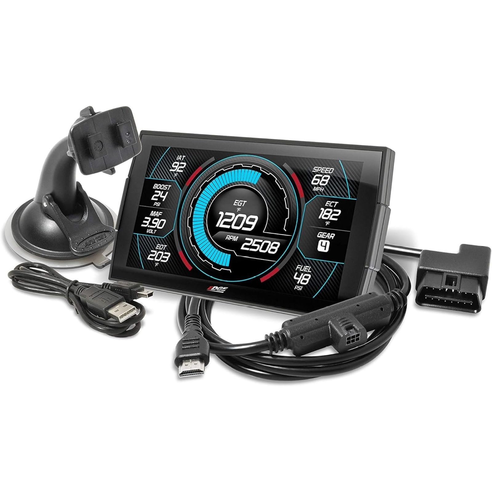Edge Insight CTS3 touchscreen close-up highlighting easy swipe control
