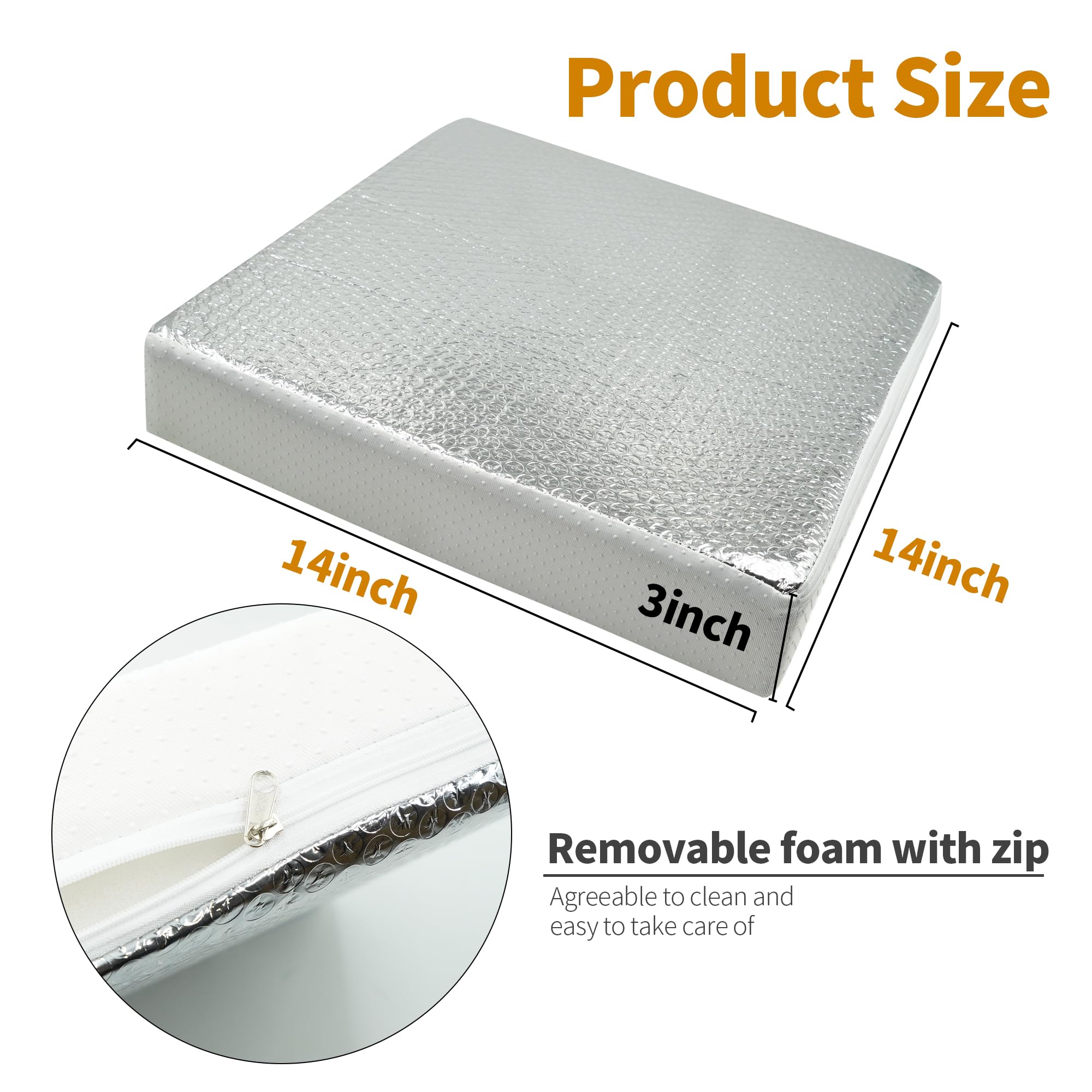 EDIETH installed in camper roof vent demonstrating sun glare reduction