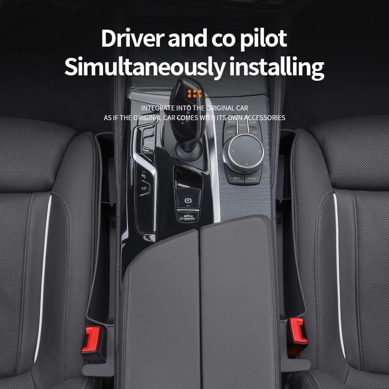 Edotim dual set showing driver and passenger gap coverage
