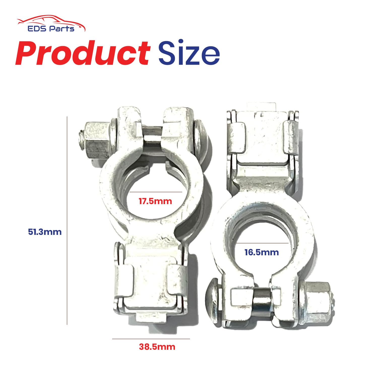 EDS packaging and included hardware showing all parts supplied for quick installation