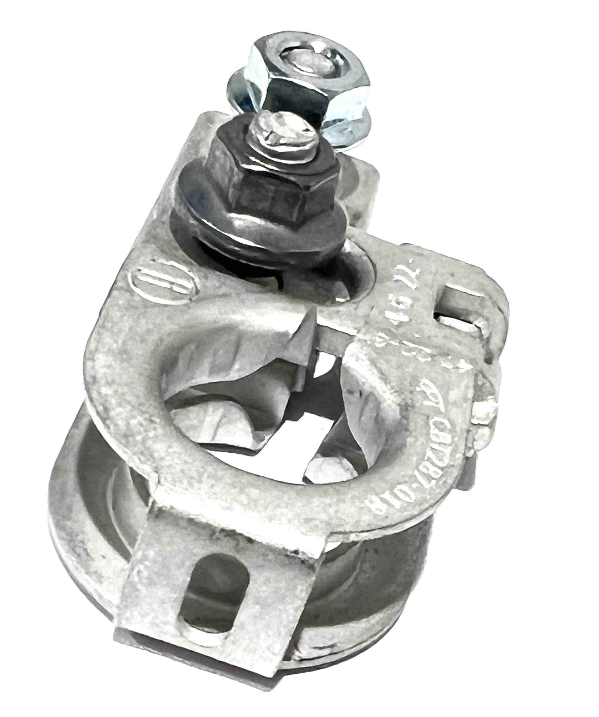 EDS terminal thread and 6mm stud close-up demonstrating durable plating
