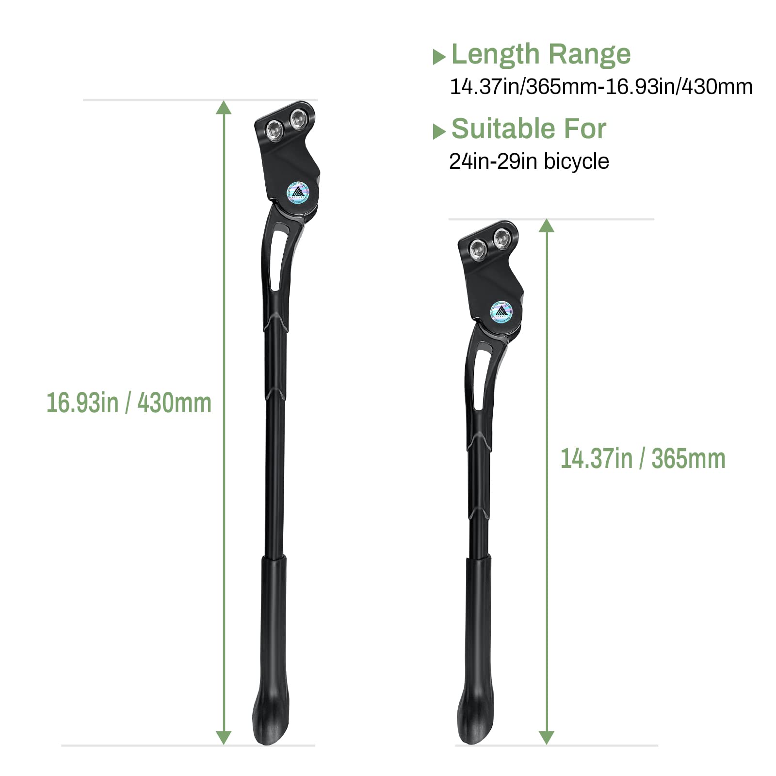 EFEALL kickstand adjustment screw for precise length and secure hold