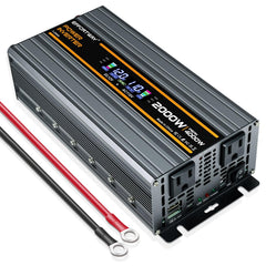 EFFORTWAY front panel view showing outlets and LCD for quick monitoring
