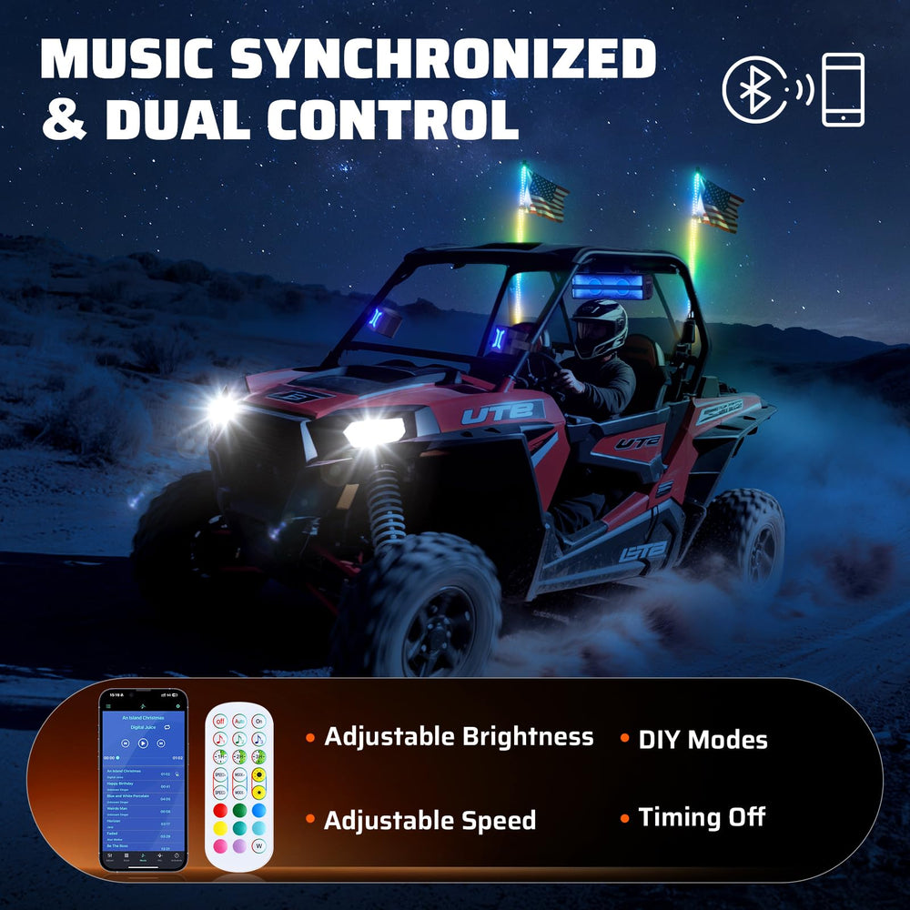 Ehaho app interface on phone demonstrating color control and pattern customization