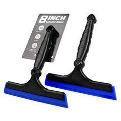 EHDIS front view of blue 2-pack squeegees showing product and packaging benefits