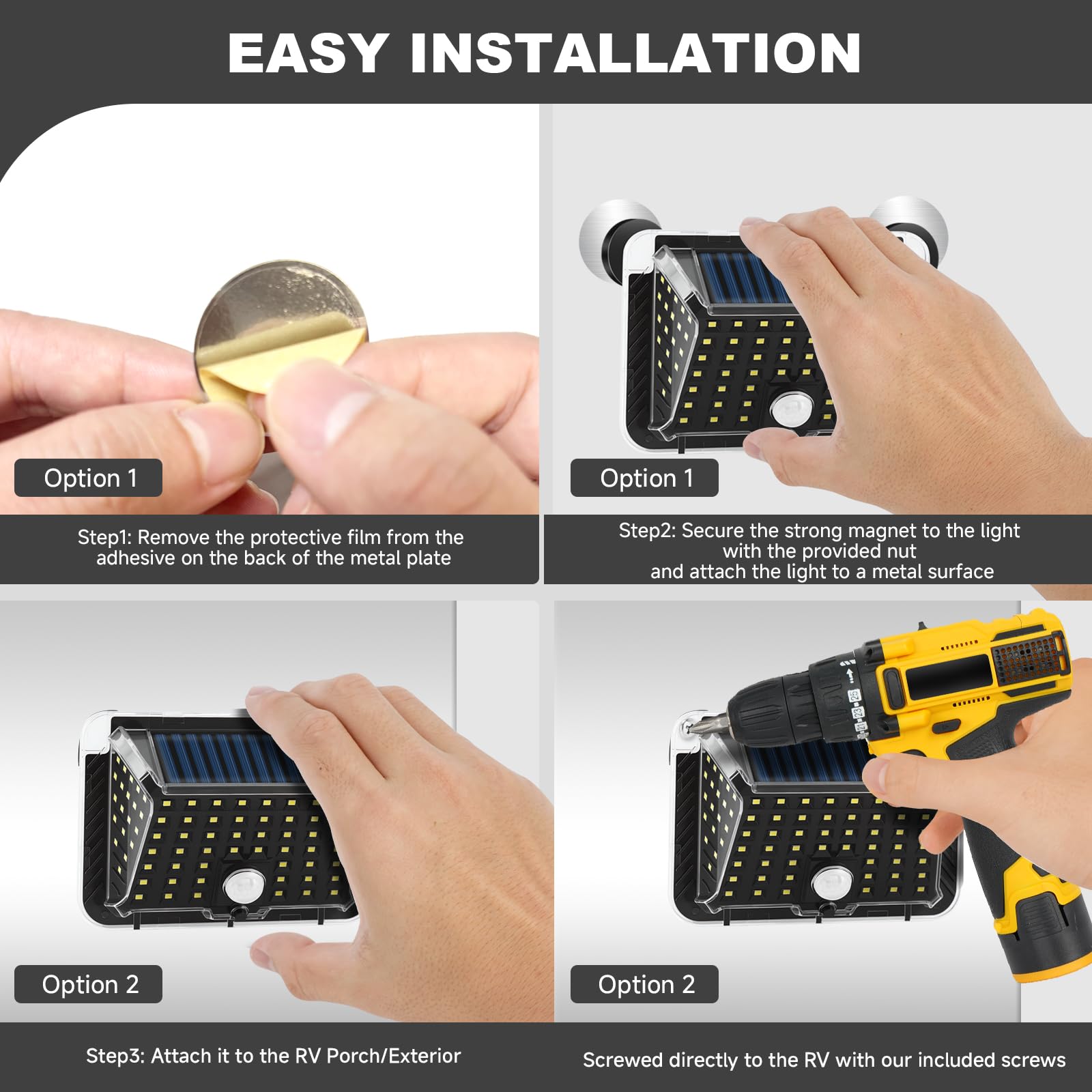 EJYTRVT size comparison next to a hand and keys showing compact portable scale