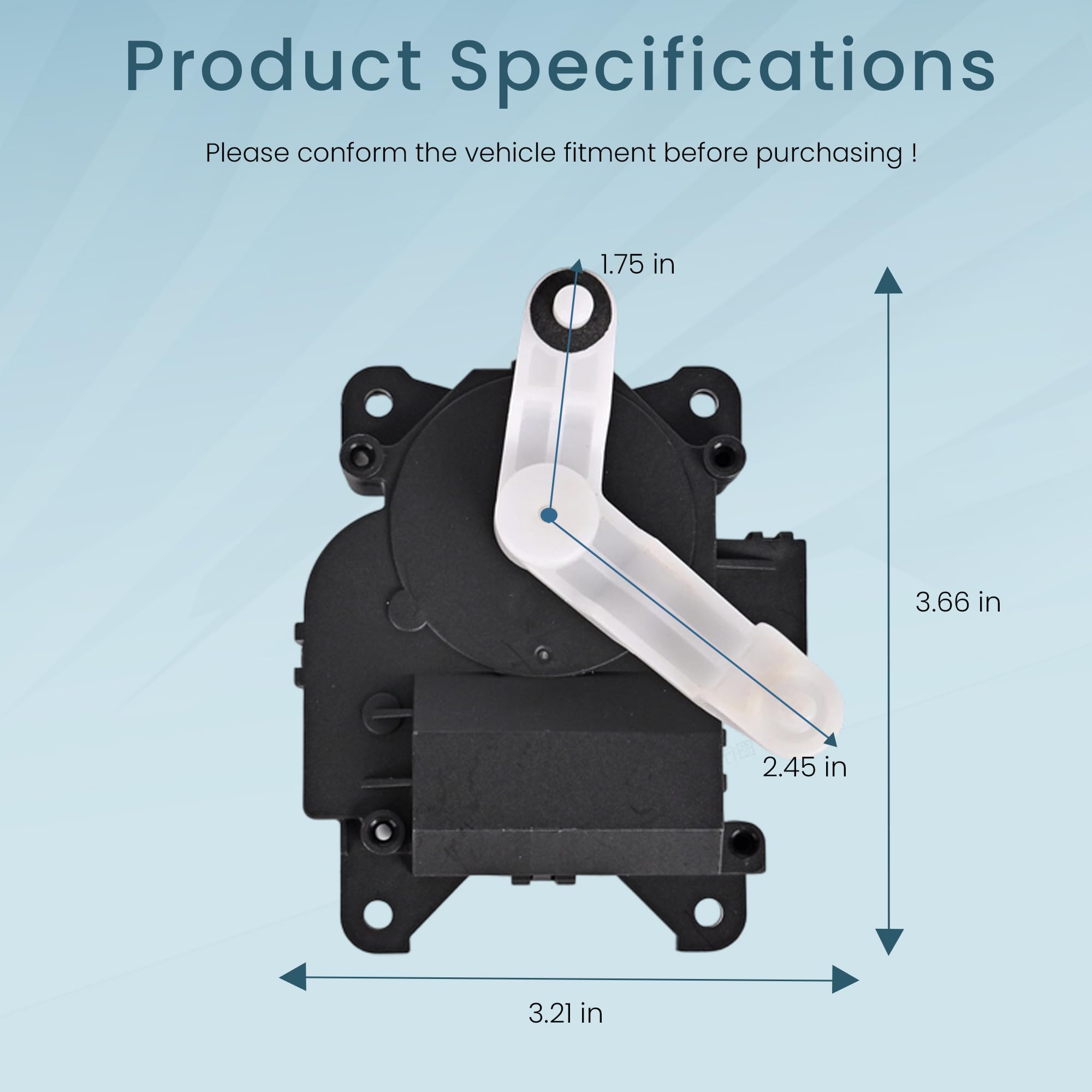 EKLN actuator packaged box view showing protected shipping and included part