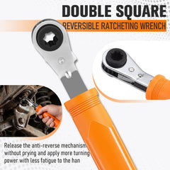 ElaraBerry close-up of ratcheting head showing reversible mechanism for efficient turning