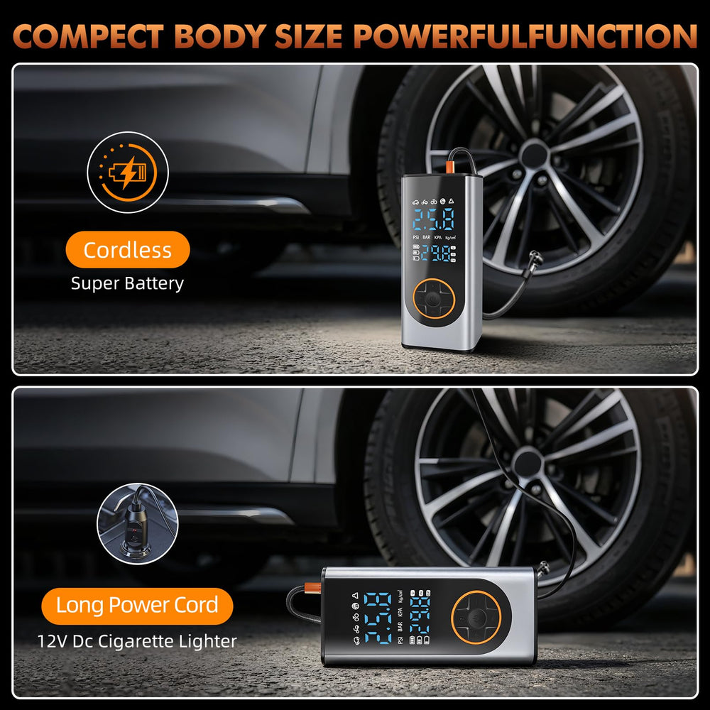 Eleanora hose connected to tyre valve showing secure fit and leak-free inflation benefit