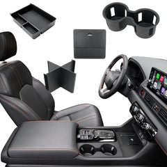 ELECFRESH front view showing full console kit and organized storage benefit