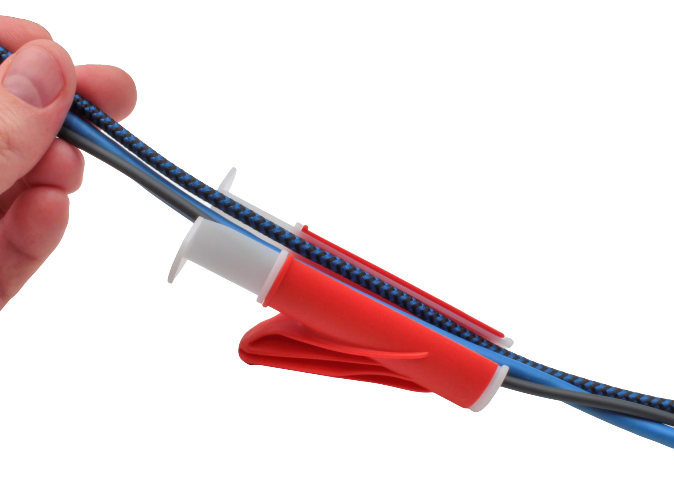 Electriduct ergonomic grip close-up for comfortable, safe cable handling