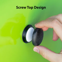 Elevation Lab open top detail showing screw-off lid for easy access