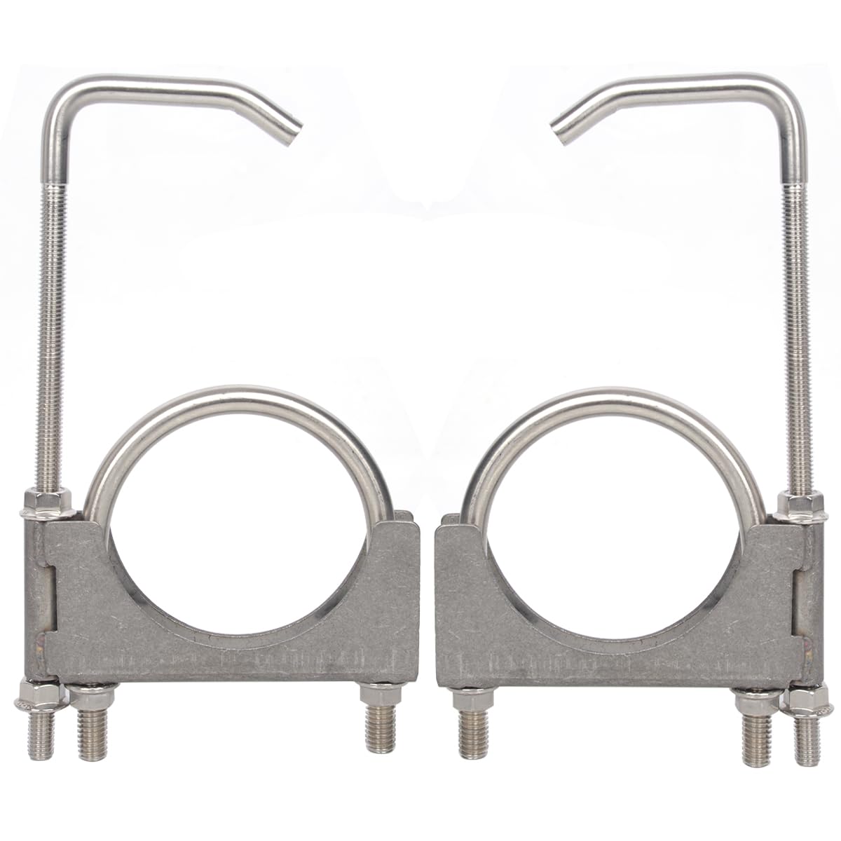 eLifecenter front view of 4-inch clamp showing secure fit and durable construction