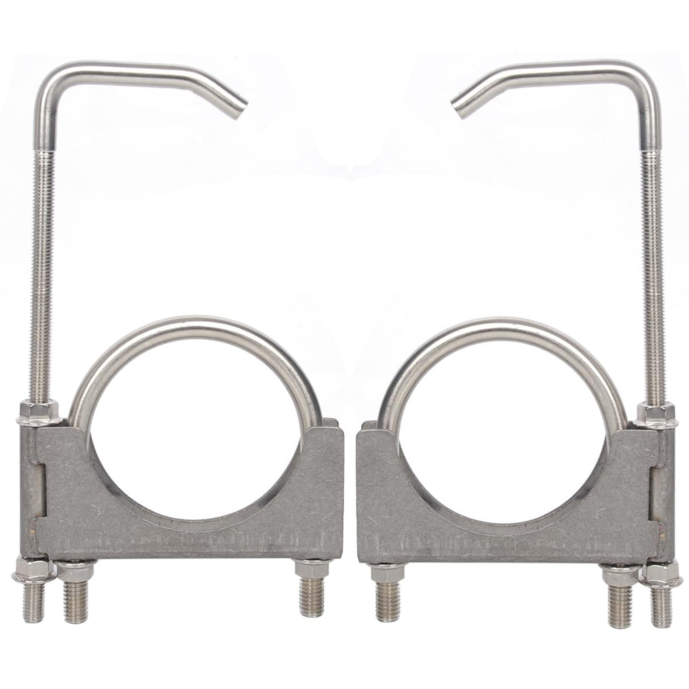 eLifecenter front view of 4-inch clamp showing secure fit and durable construction