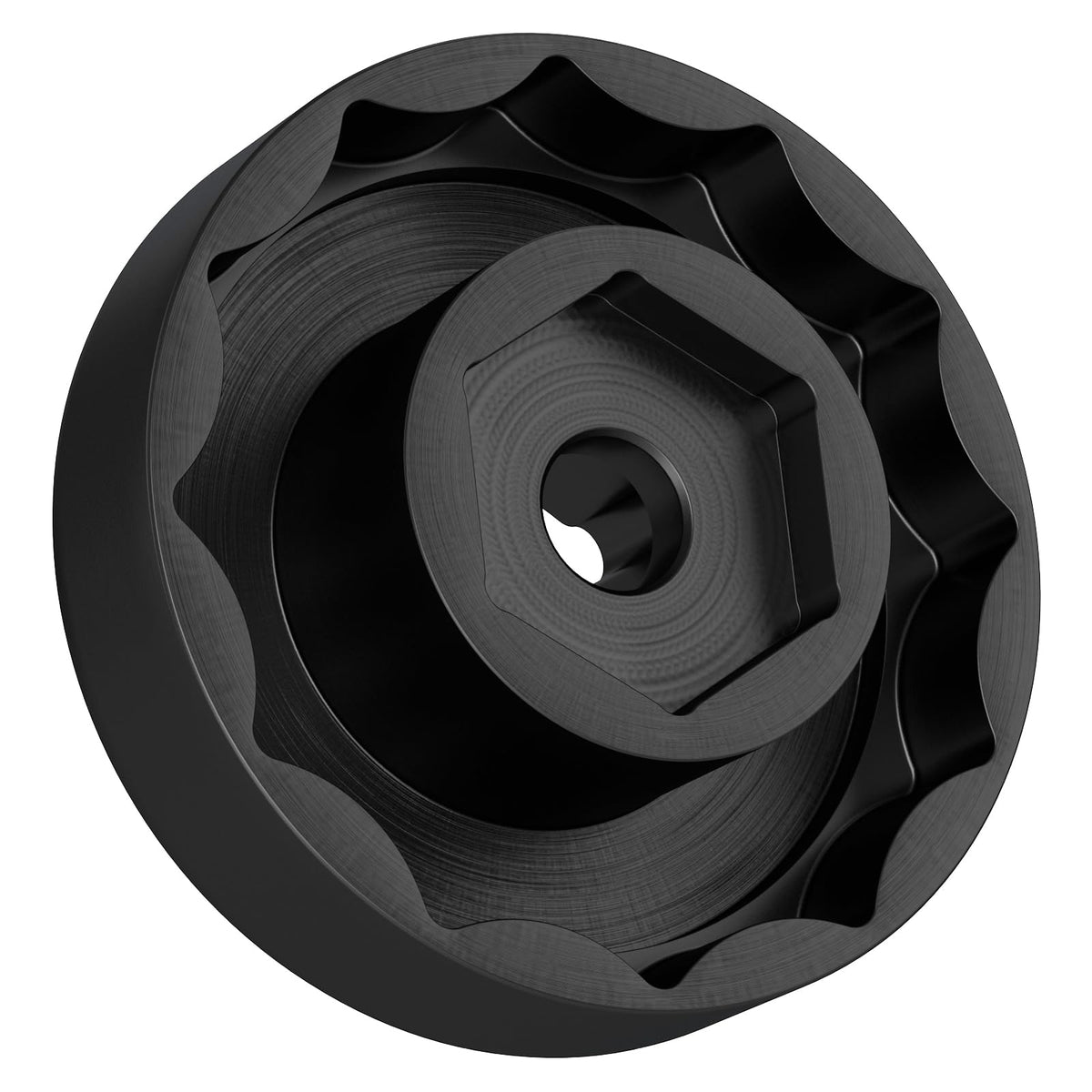 ELONN front packaging showing the dual 30mm and 55mm socket and quick identification benefit