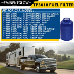EMINENTGLOW TP3018 cutaway detail showing multi-layer media for superior filtration