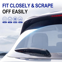 EMITHSUN wipe comparison showing reduced streaks and clearer rear view