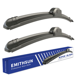 EMITHSUN front packaging view showing the 28 and 16 inch blades and clear product benefit