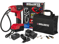 EMSON Bullseye Pro Max front view showing compact design and portability benefit