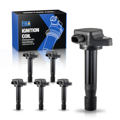 ENA coil pack front view showing shape and bolt holes, clear OEM fit