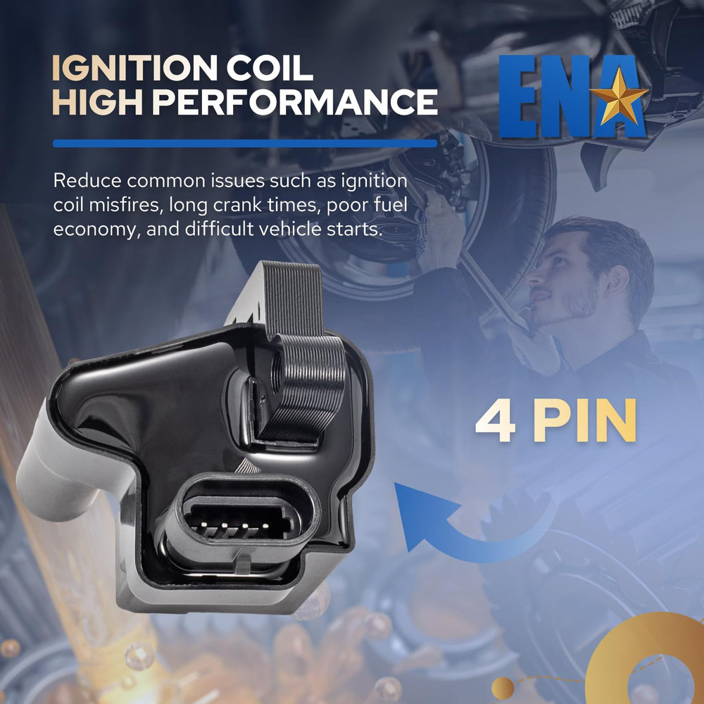 ENA coil held in hand for scale showing compact size and easy handling during swap