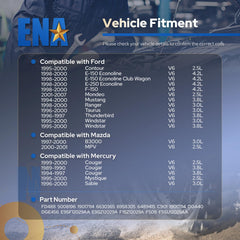 ENA coil pack mounting points detail showing bolt-on valve cover fitment advantage