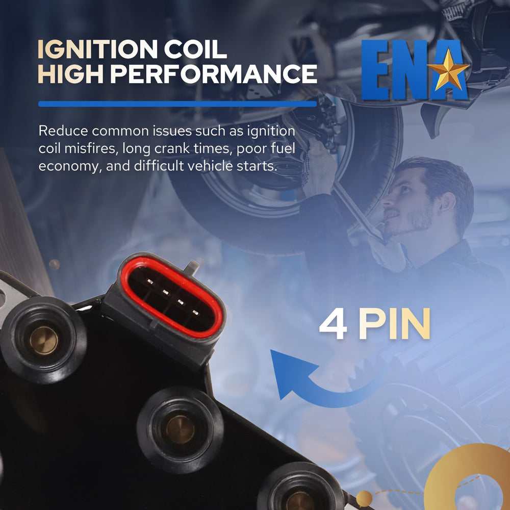 ENA coil pack packaging box with warranty card for peace-of-mind purchase