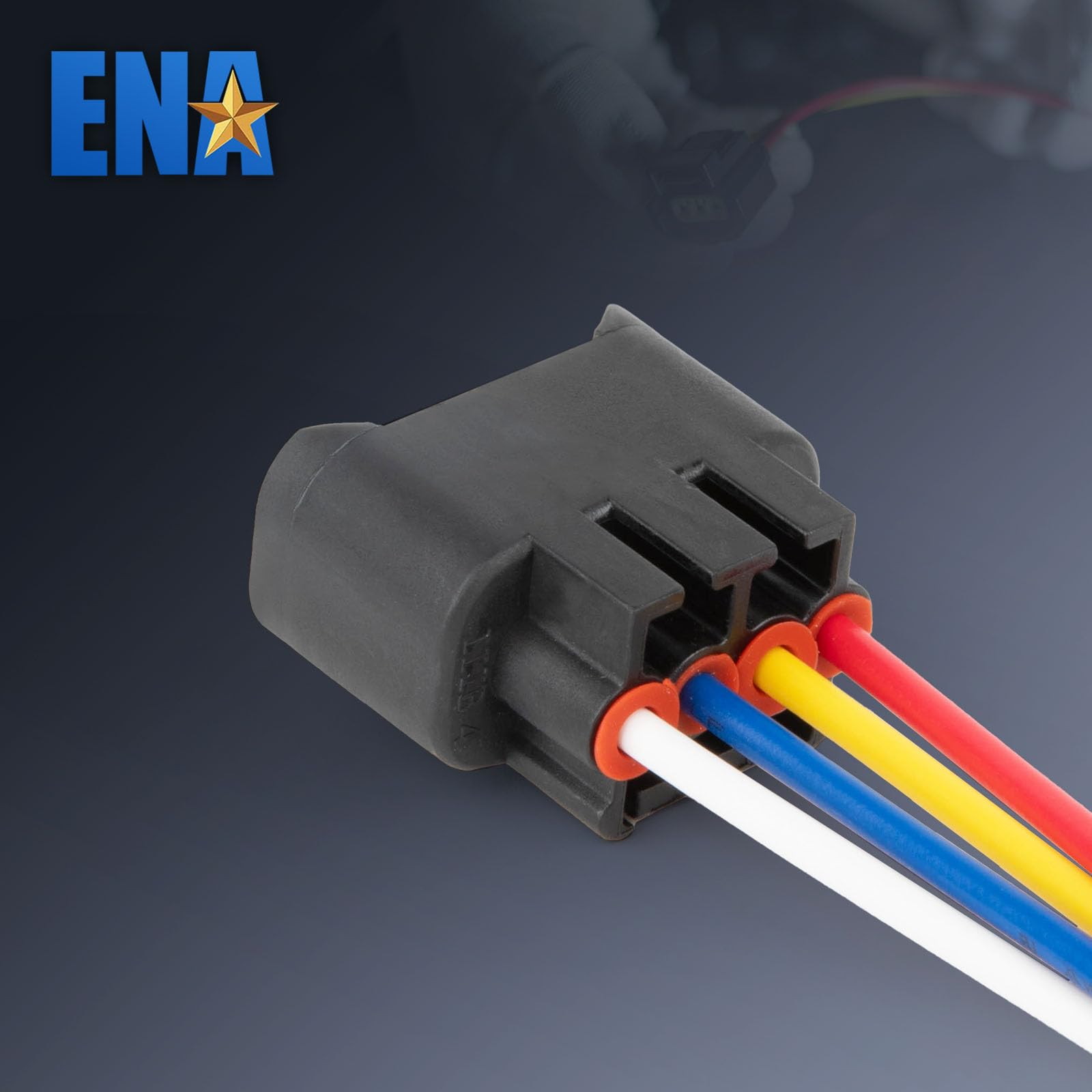 ENA color-coded wires detail for quick cylinder identification
