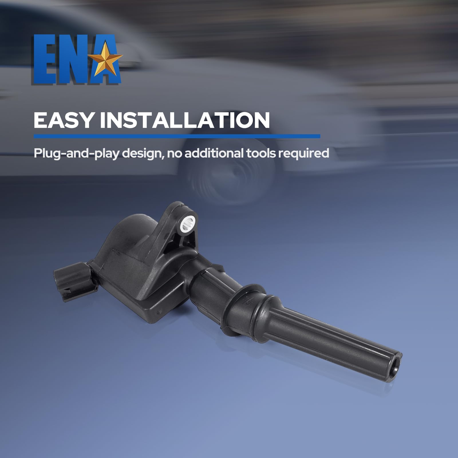 ENA comparison with old coil showing upgraded condition and benefit of improved ignition reliability