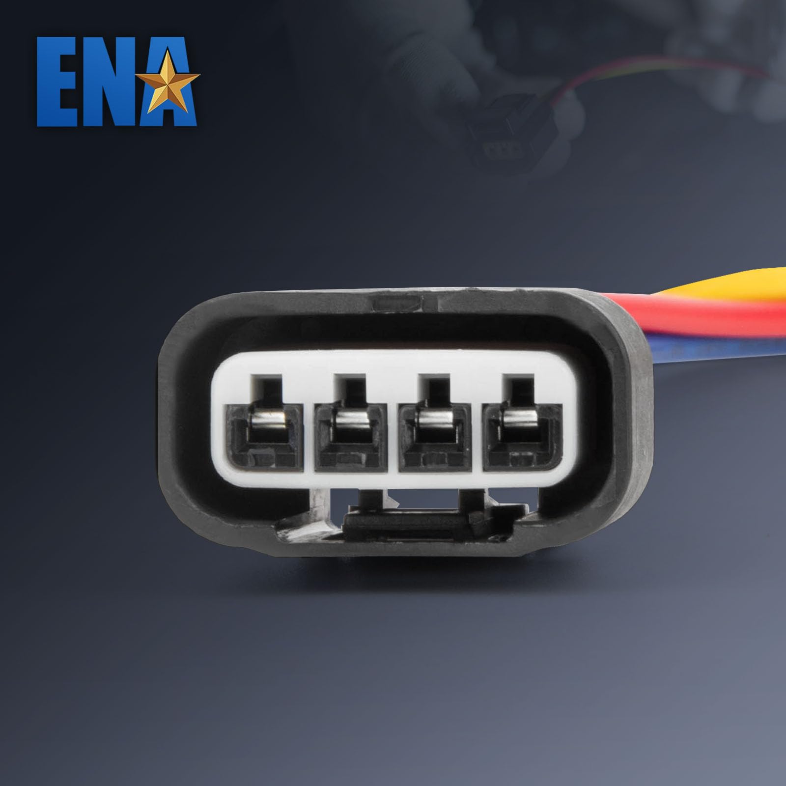 ENA connector close-up of terminals for secure electrical contact