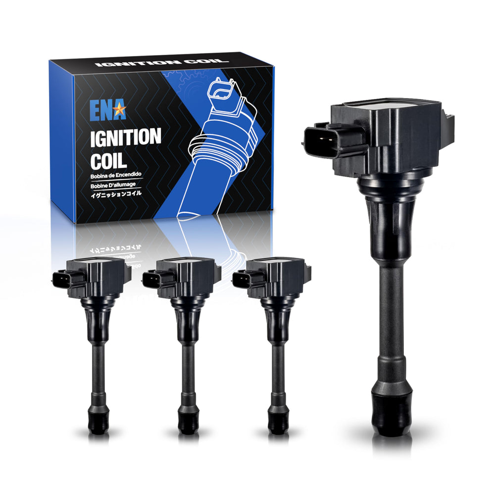 ENA front view of four ignition coils showing fitment and durable housing benefit