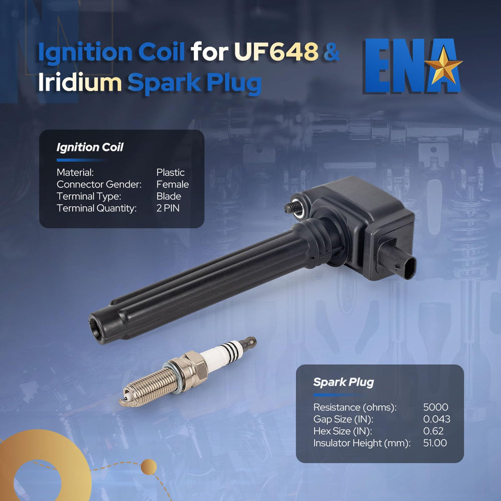 ENA installed coils and plugs in engine bank for easier maintenance