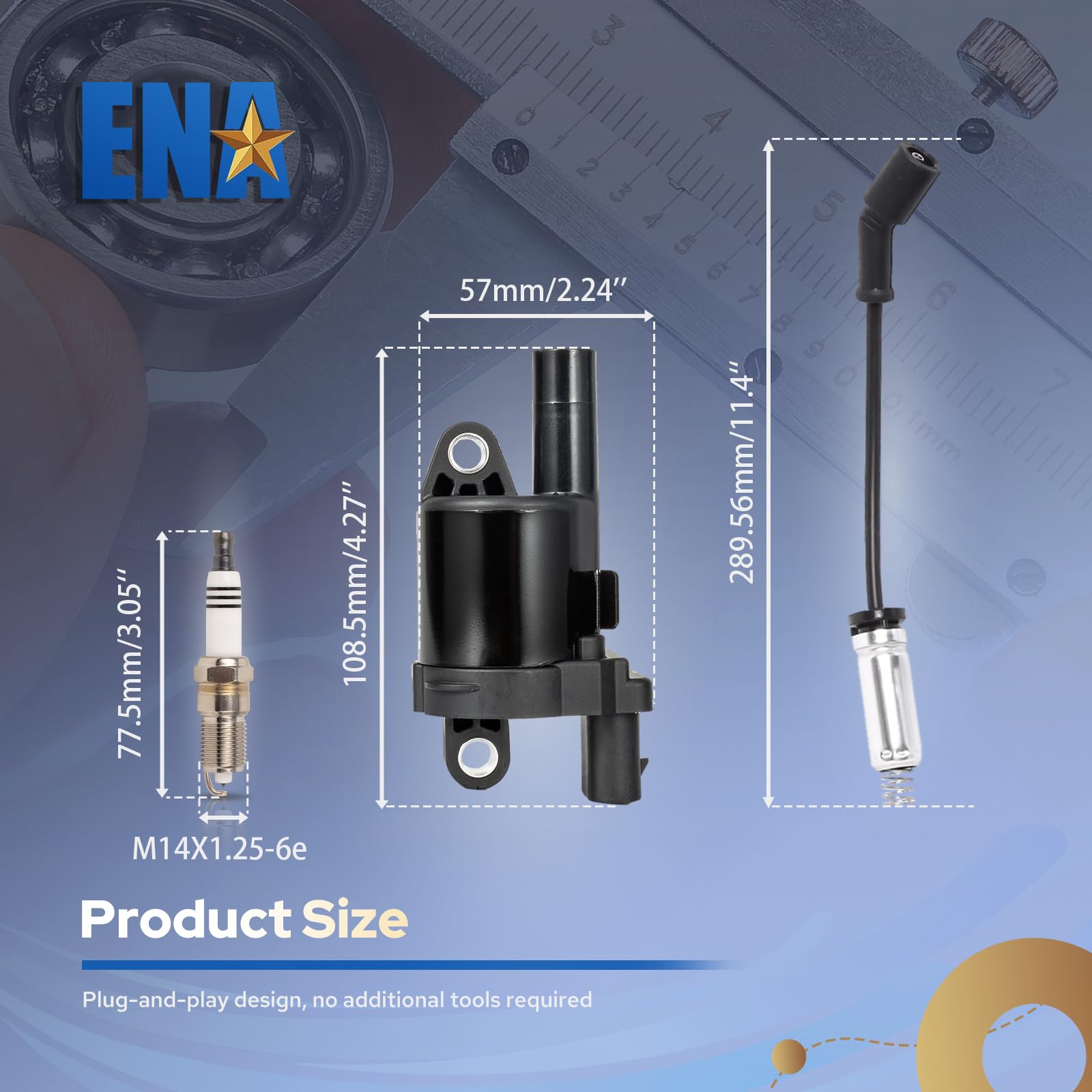 ENA kit staged in garage beside truck illustrating professional repair setup