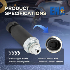 ENA sensor installed in engine port showing direct-fit replacement benefit