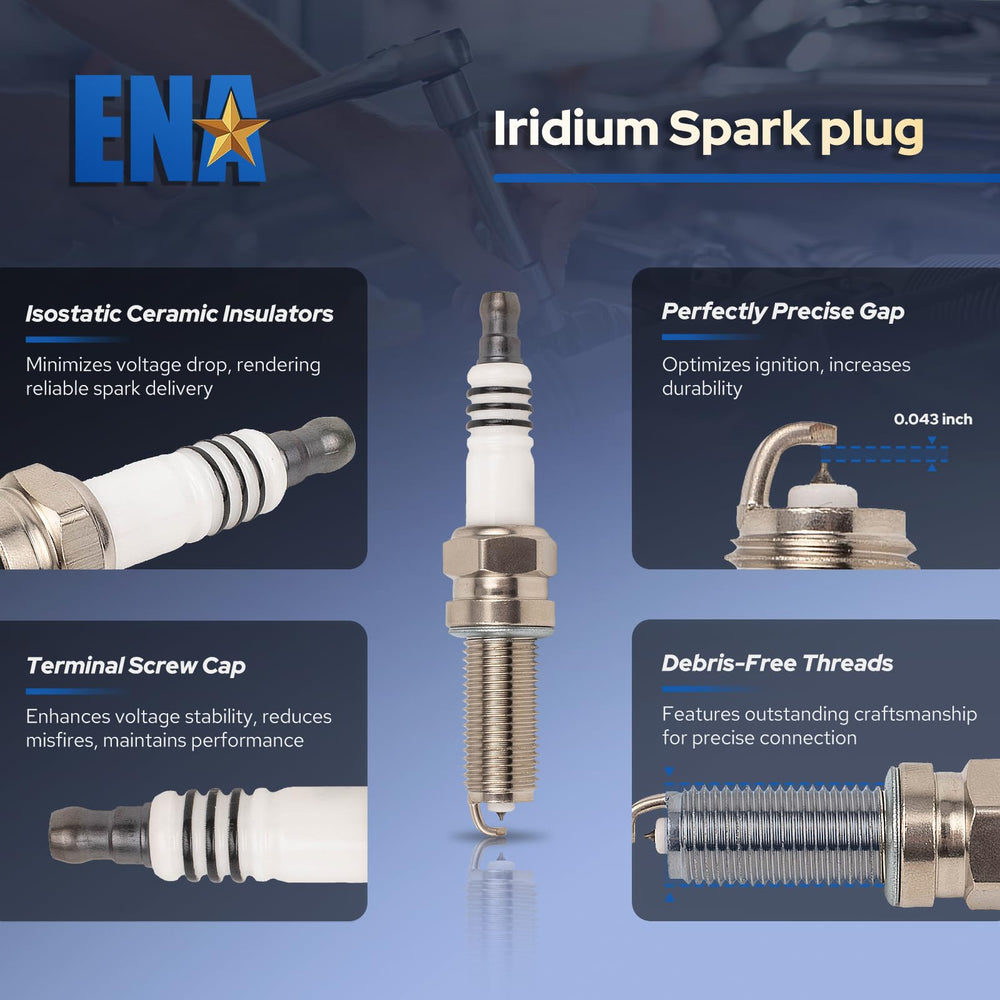 ENA open packaging with six coils and plugs ready for installation