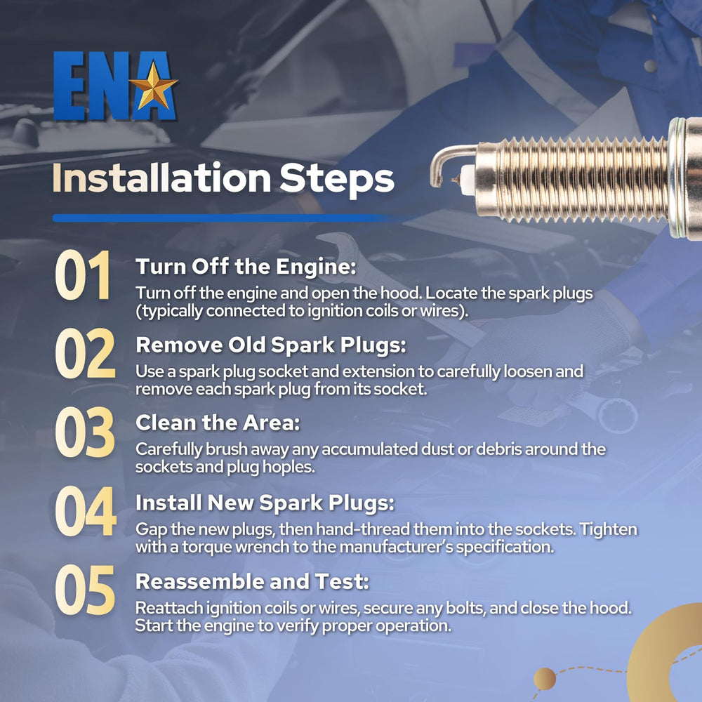 ENA warranty card and box emphasizing 12-month purchase protection