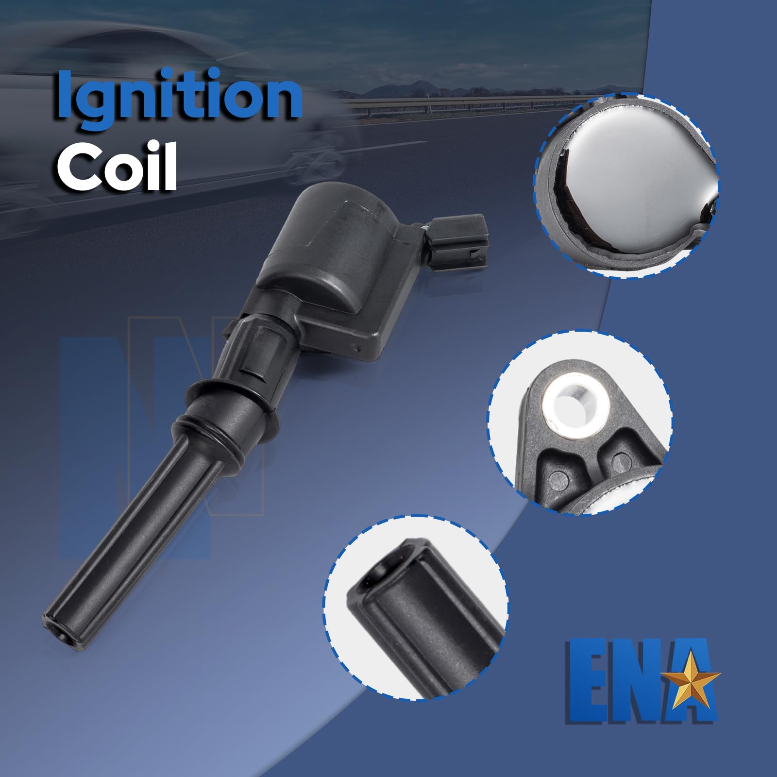 ENA terminal and connector detail showing tight OE-fit connector for reliable electrical contact
