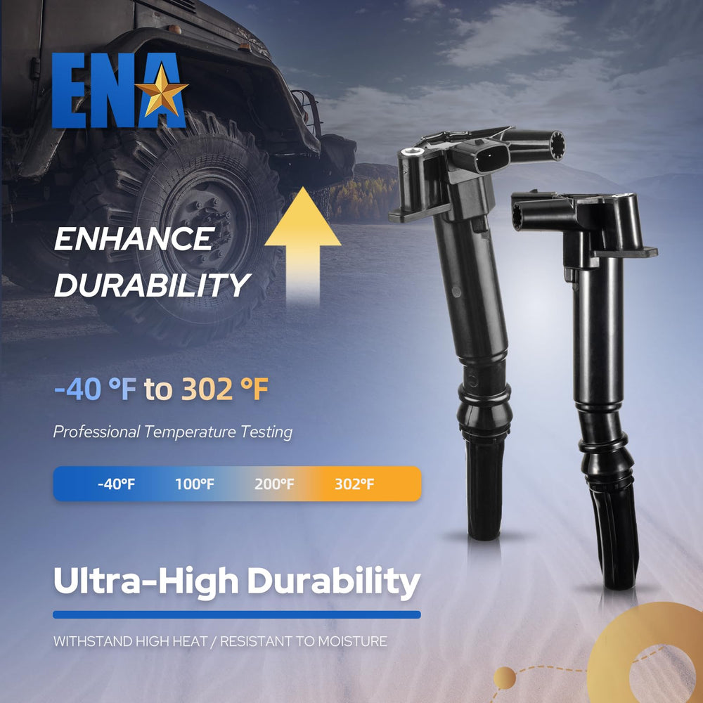 ENA kit label with warranty and cross reference numbers for buyer confidence