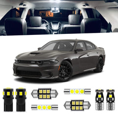 ENDPAGE kit overview showing all 16 bulbs and tool for complete cabin upgrade