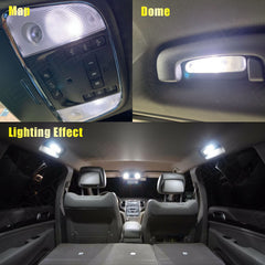 ENDPAGE glovebox and map lights illuminated showing improved cabin clarity