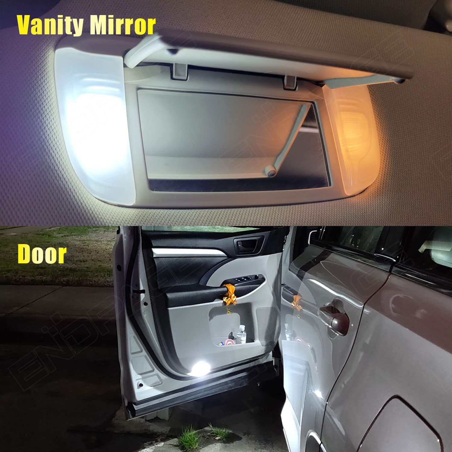 ENDPAGE lifestyle view of Odyssey night cabin showing improved visibility and modern white light