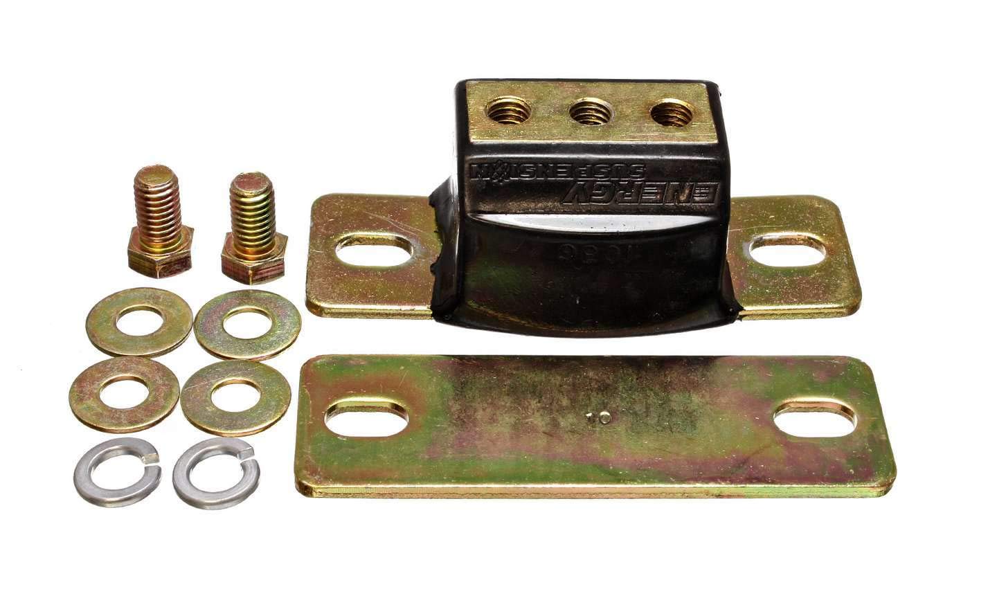 Energy Suspension front view of transmission mount showing polyurethane durability and improved stability