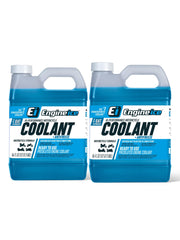 Engine Ice bottle front label showing brand and premixed coolant benefits