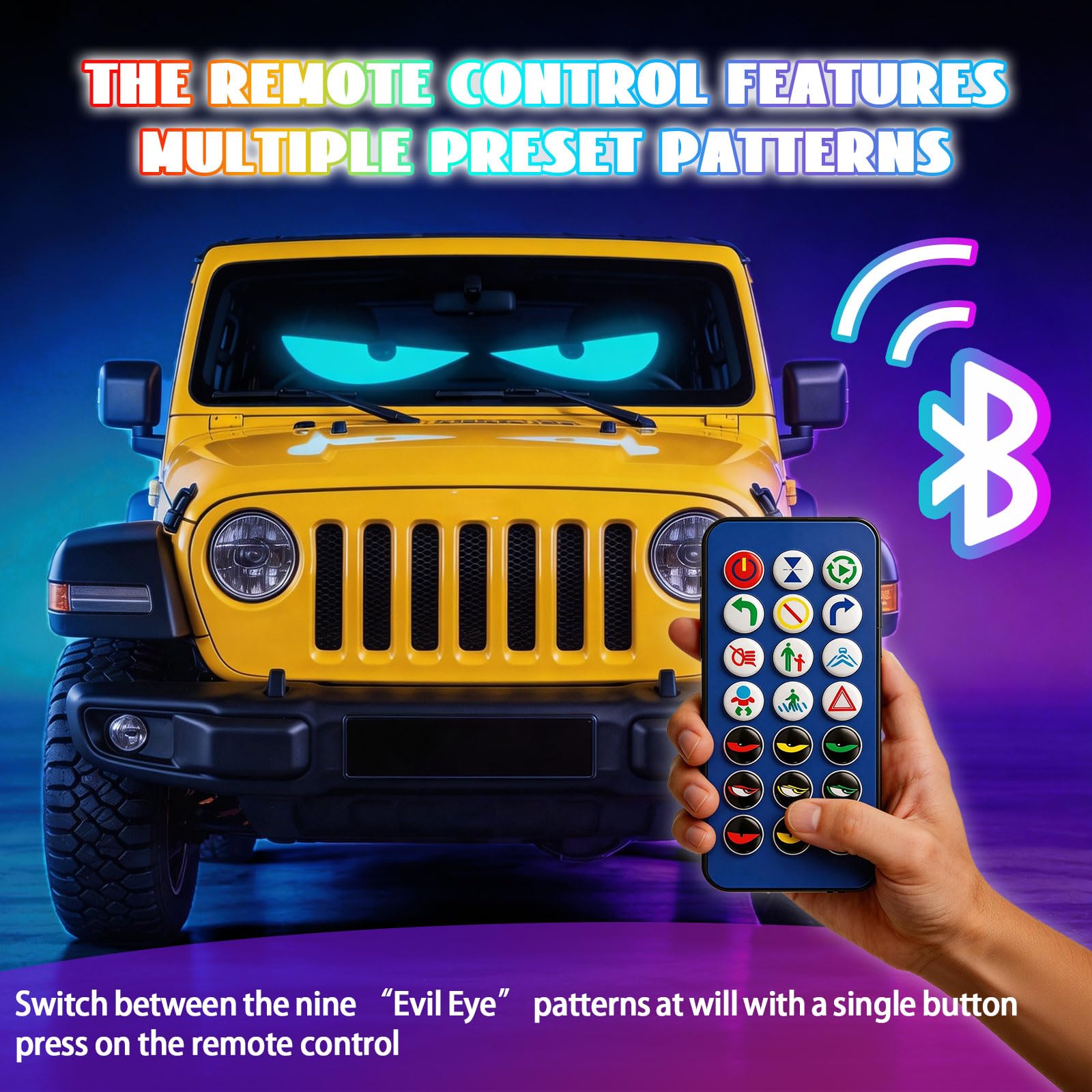 ENGRTALENT remote and phone app side-by-side, enables quick customization