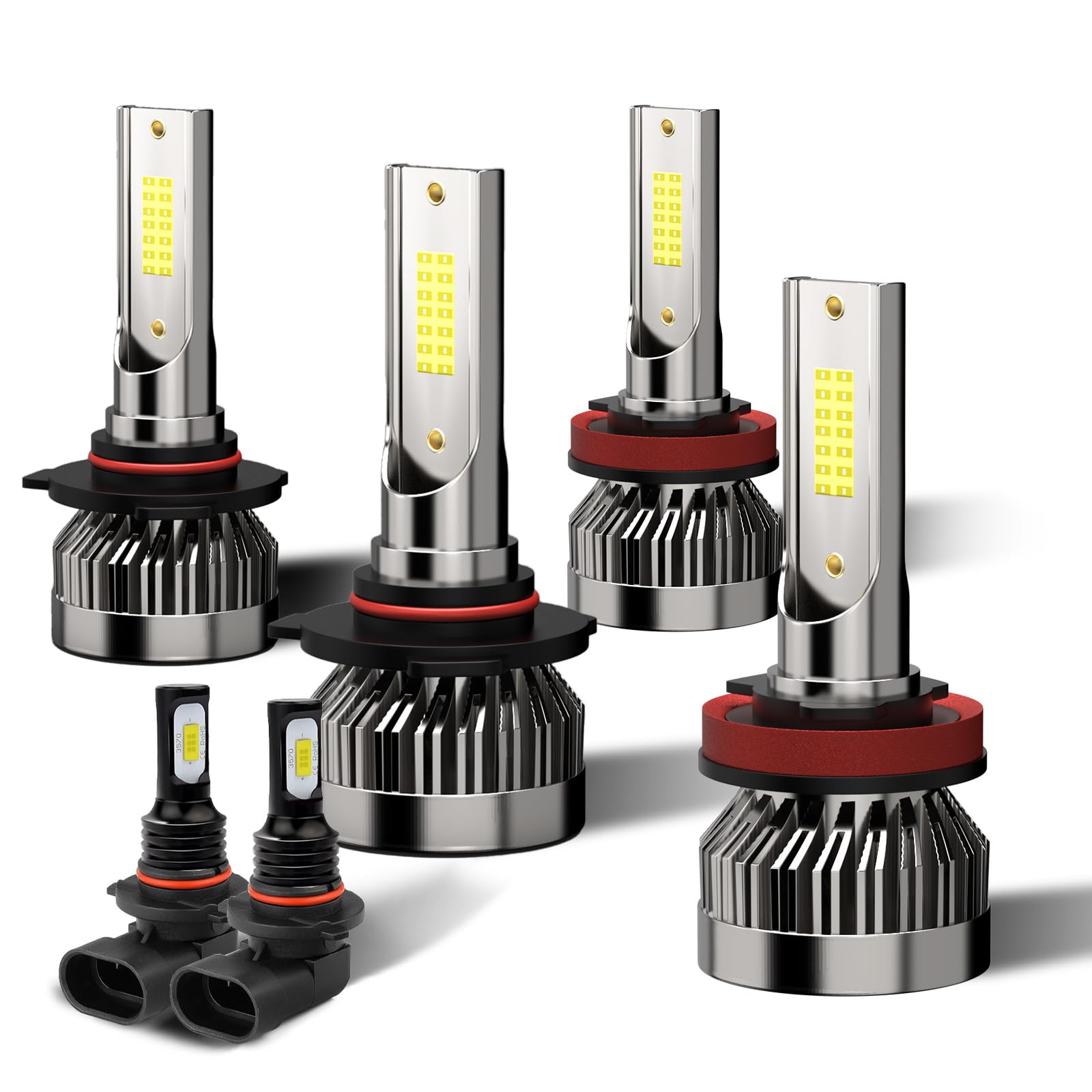 ENJOYAKOM front packaging for F-150 fog lights showing complete 6-piece kit and benefit of convenience