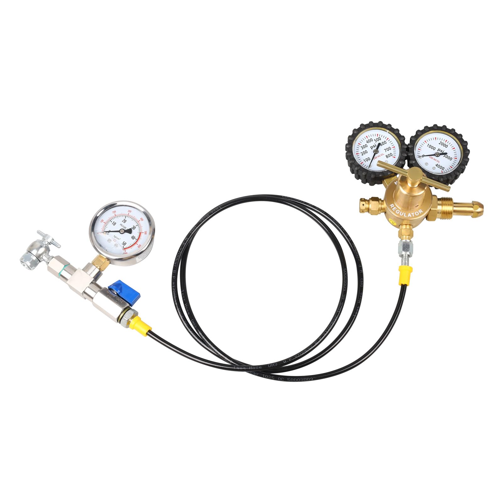 ENYSAON liquid-filled 0–700 PSI gauge close-up for accurate readings