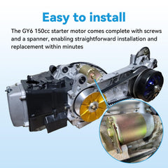 EOPOAYI starter solenoid relay mounted ready to improve starting reliability