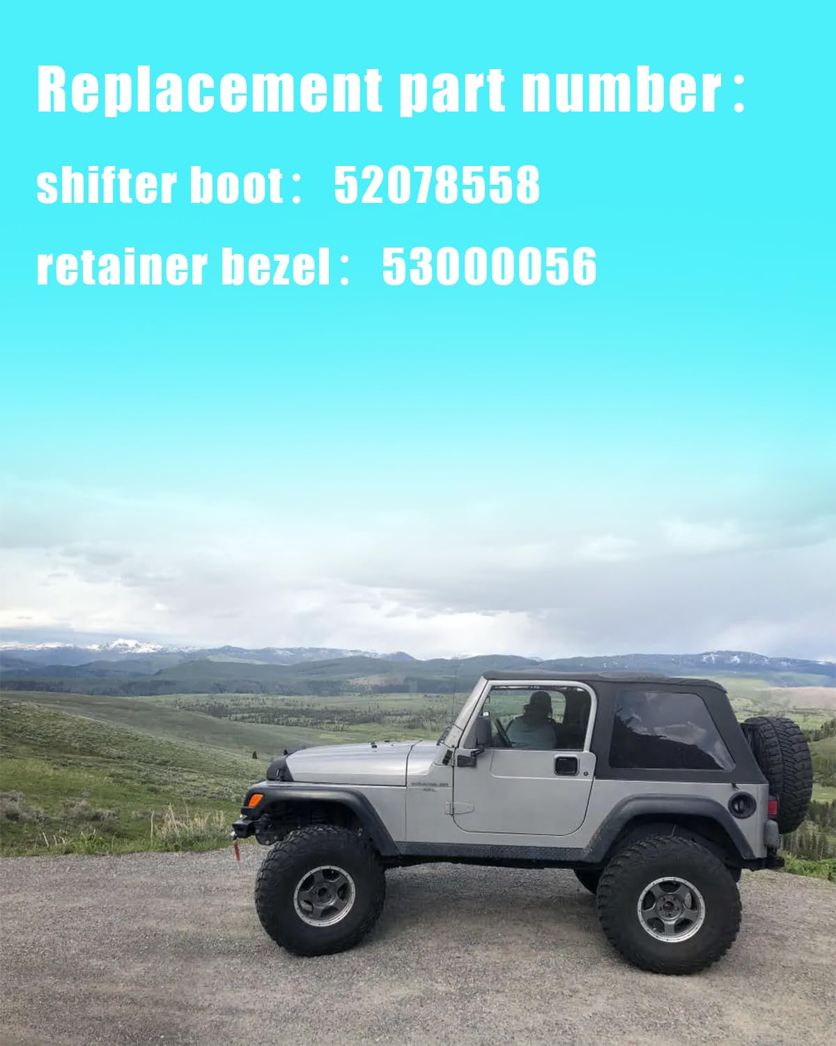 eosorssa Jeep on trail with new boot installed showcasing protection on rides