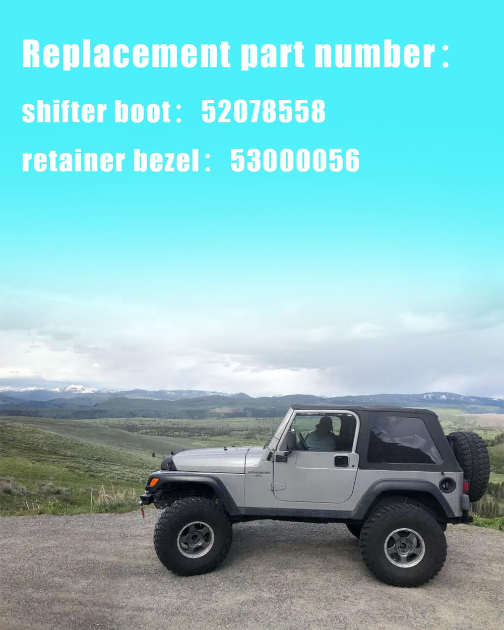 eosorssa Jeep on trail with new boot installed showcasing protection on rides